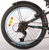 De Volore Rocky Kanner Velo - 20 Zoll - blo schwaarz - 85% versammelt - 6 Geschwindegkeet