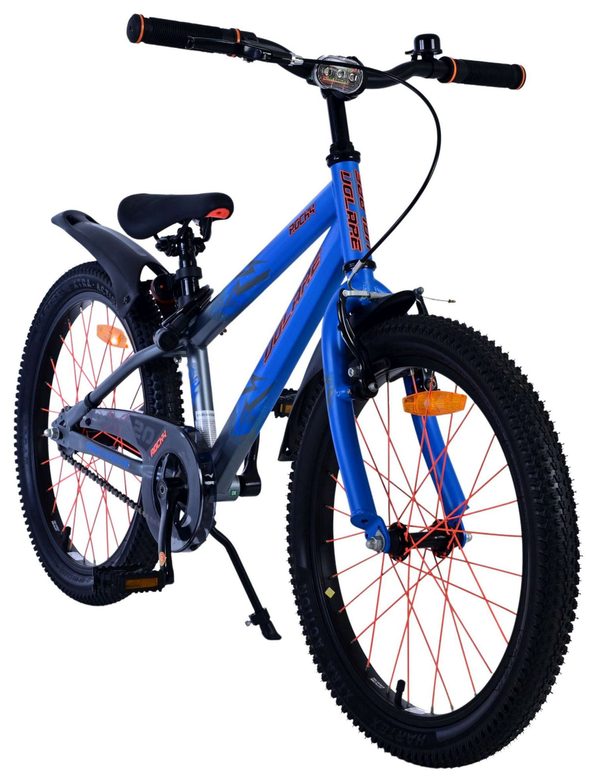 Volare rocky kinderfiets - jongens - 20 inch - blauw