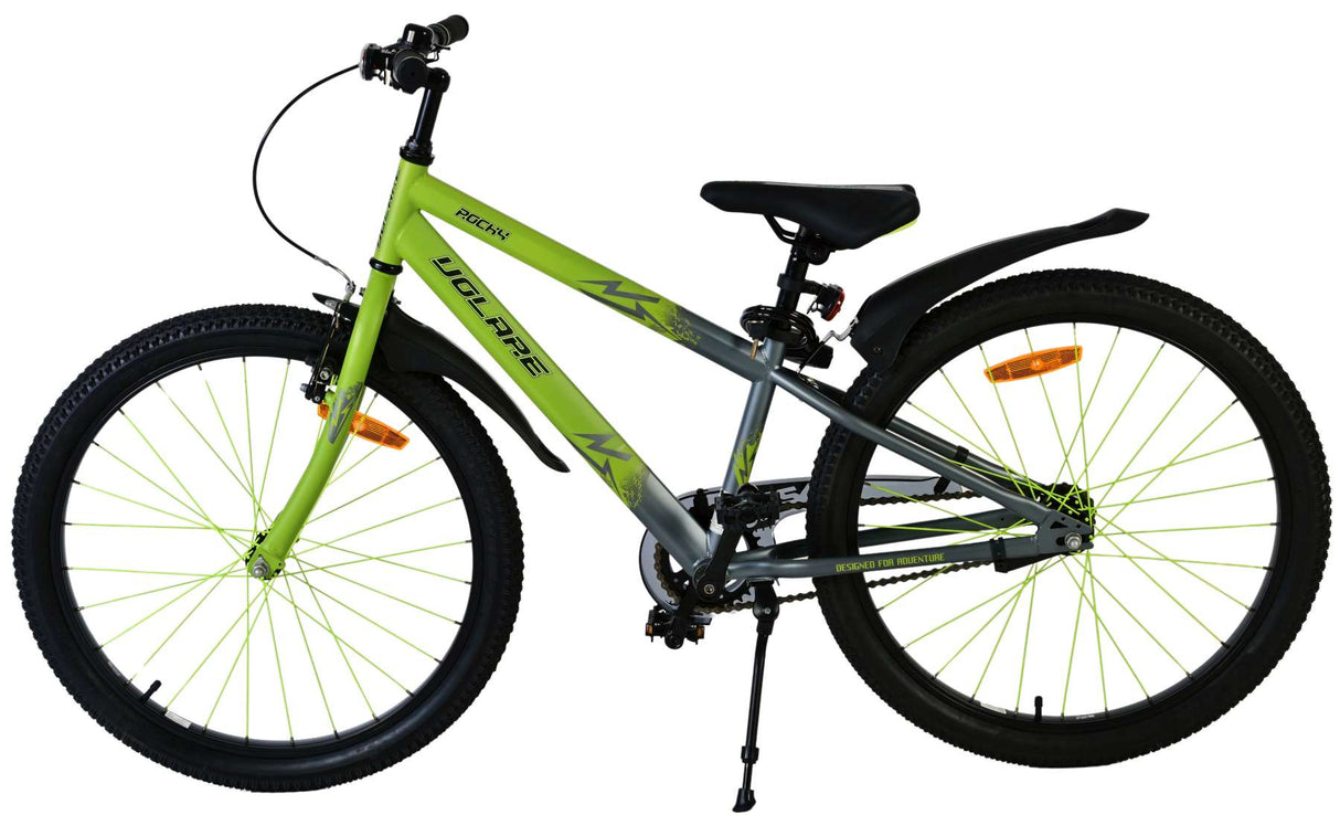 Volare rocky kinderfiets - jongens - 24 inch - groen