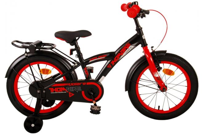 Volare Thombike Children's Bike Boys 16 inch Black Red