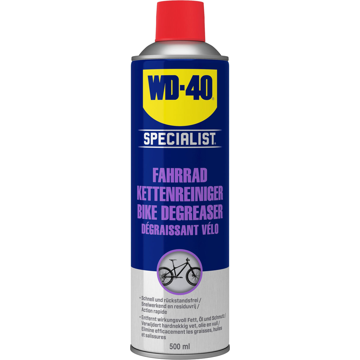 Desgracidez de bicicleta especializada WD40 500 ml