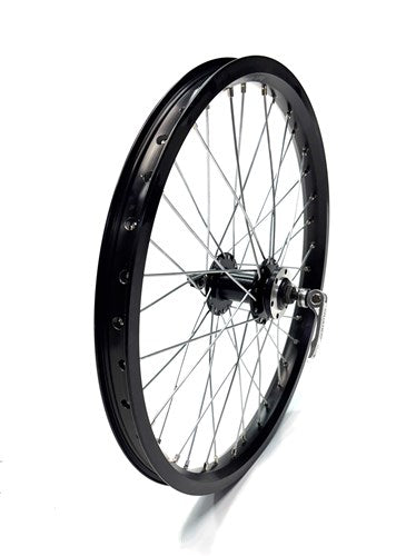Roda dianteira freio a disco 20x1,75 preto raios 13, incluindo bike cargo