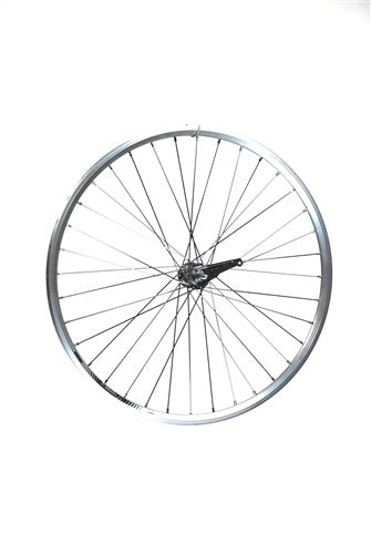 Ruota posteriore Shimano 28 pollici 622 Silver Shimano Remnaaf 13 doppio