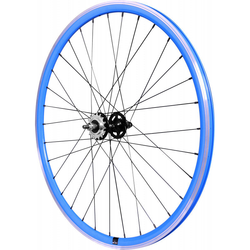 Velox rear wheel mach1 550 622x17c flip-flop blue