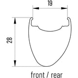 Miche Wielset Race PRO DX center lock TX12 TX12 XDR