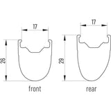 Michhe wielsetset Racen Lt2 Clincher 9 10 11