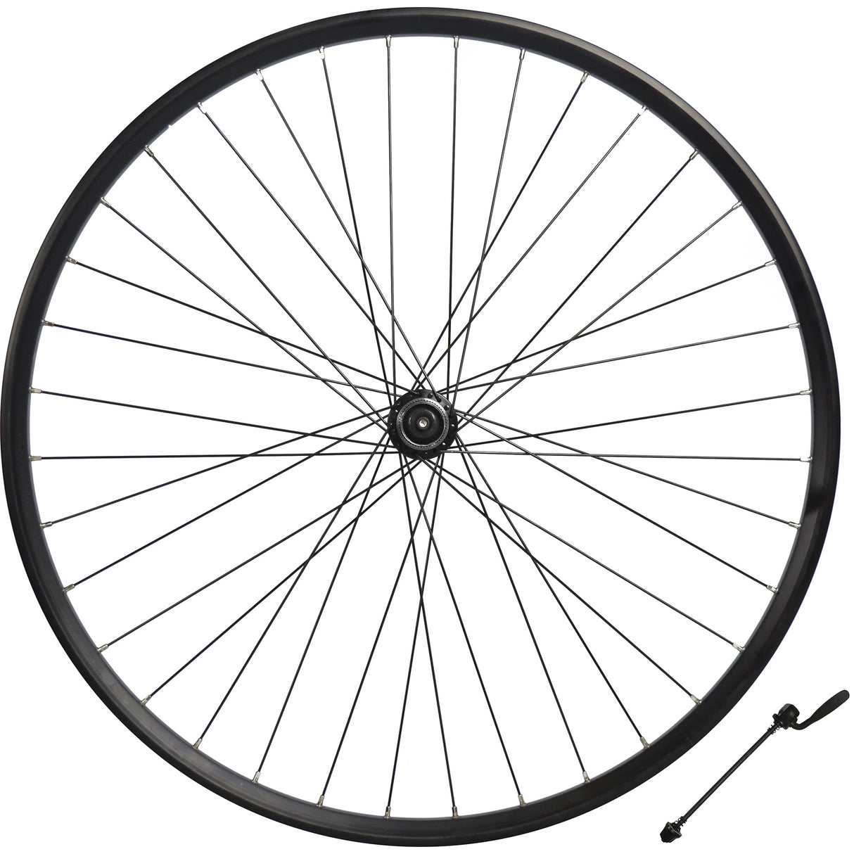 SHIMANO Rueda delantera 28 Taurus 21-622 Hub Qr Black