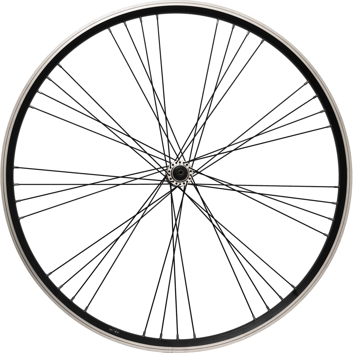 Velox front wheel 28 m240 9x4 stainless steel spoke black