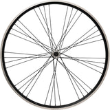 Roue avant velox 28 m240 9x4 en acier inoxydable parloir noir