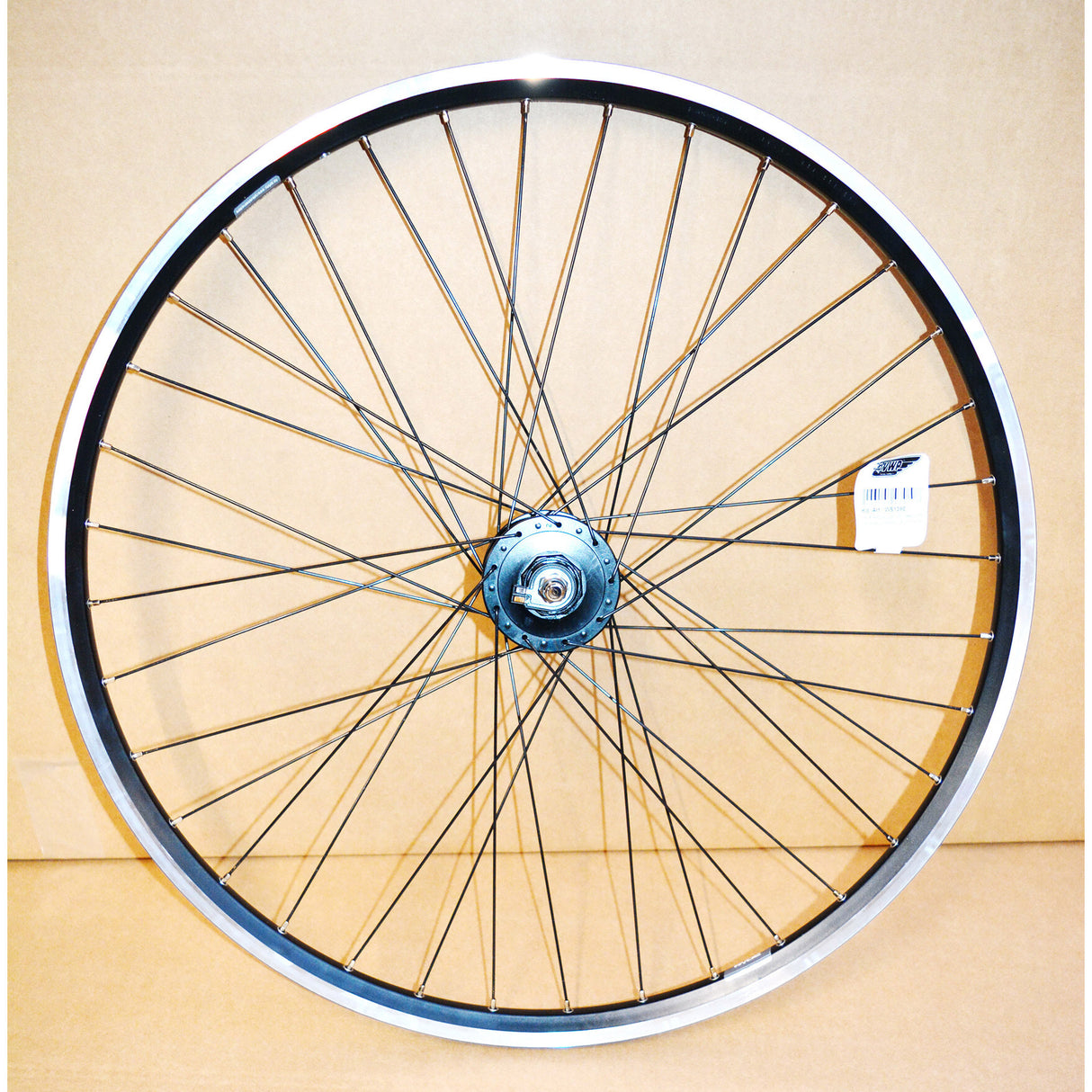 Viischt Rad 28 Zac2000 Black Hub--Nyno Stauless Stol Speechen