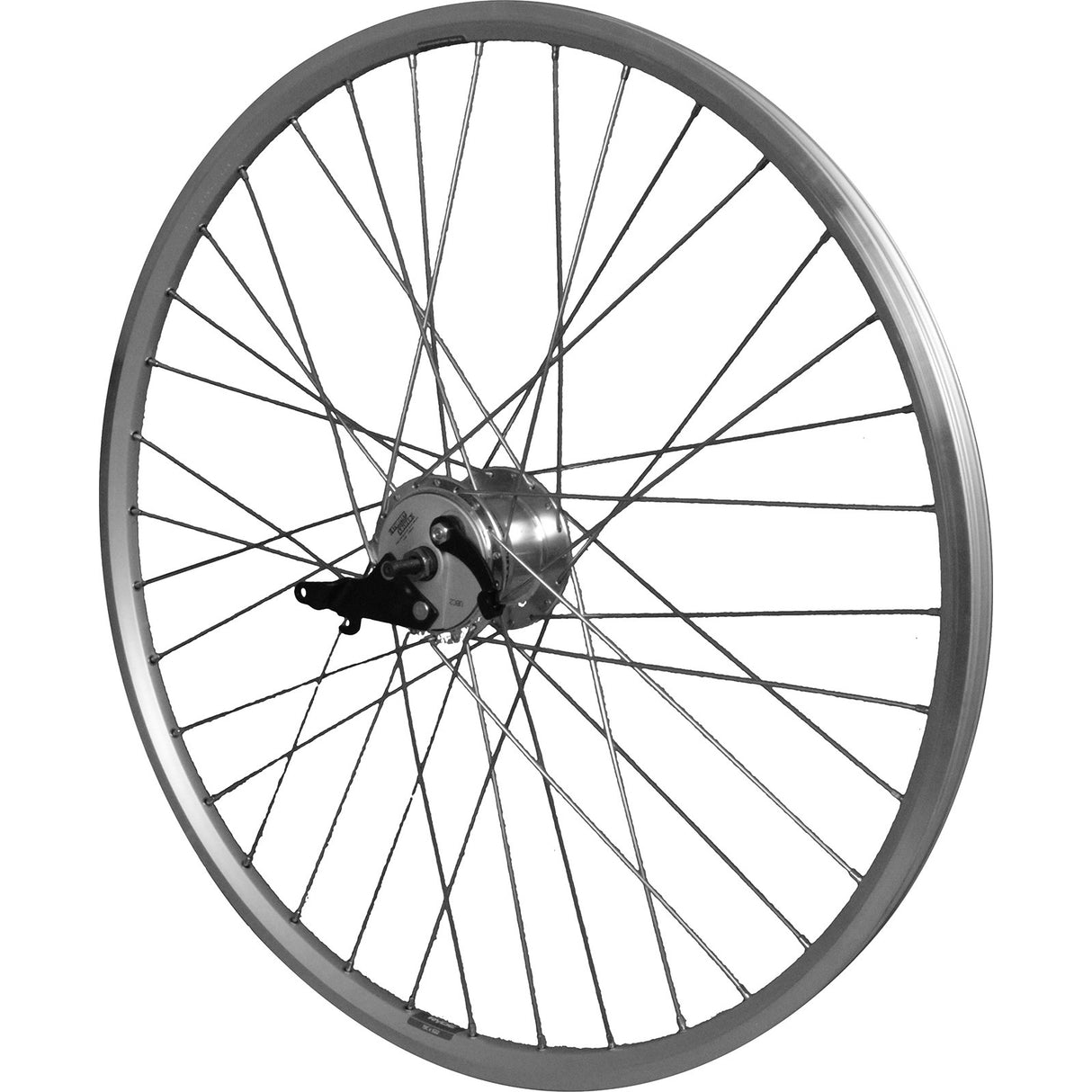 Roue arrière 28 tambour 3V X-RD3 70 mm naf alu zac2000