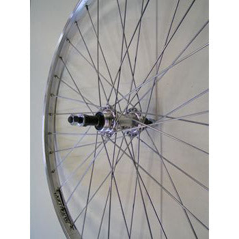 Achterwiel 26 inch (559-21) pion alu velg zilver