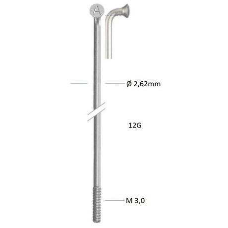 Alpina Spuer Zink 12-160 ouni Nippel (144st)
