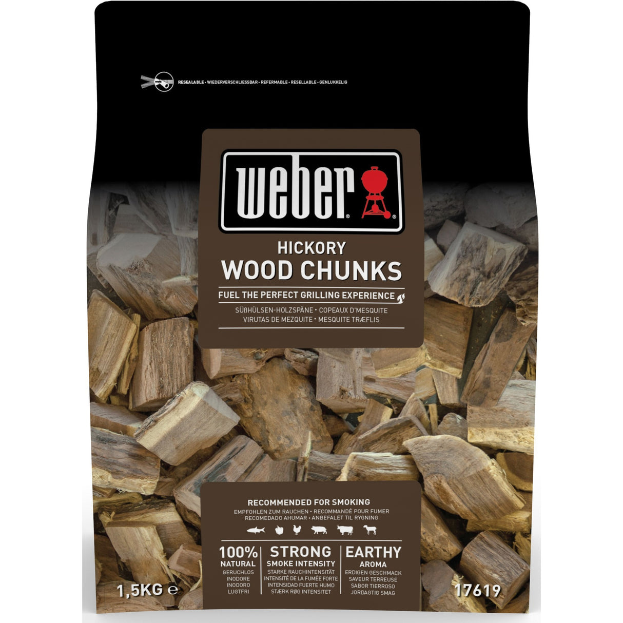 Weber hickory houtblokjes