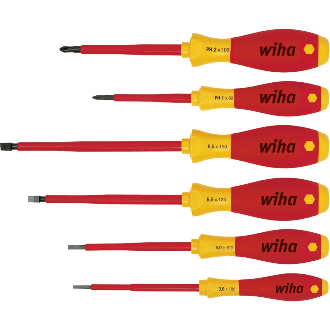 Wiha screwdriver set SoftFinish Electric