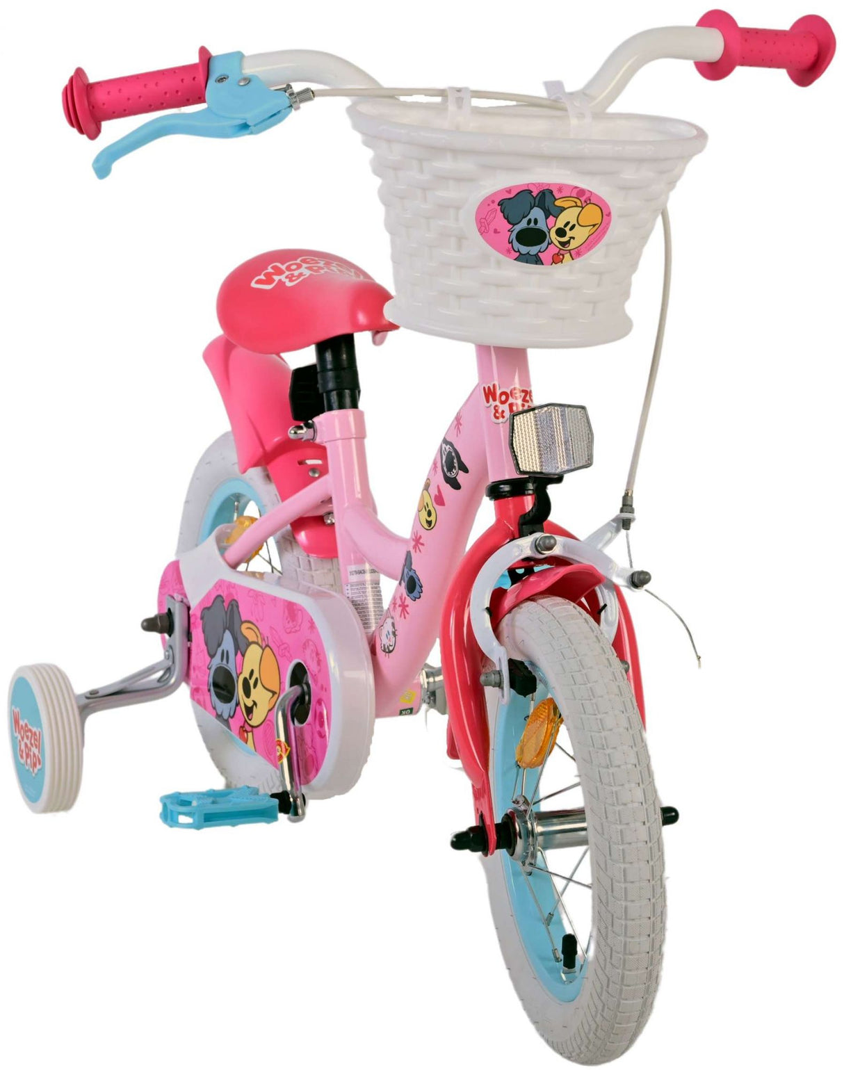 Woezel Pip Pip Children's Bike Girls 12 Inch Pink