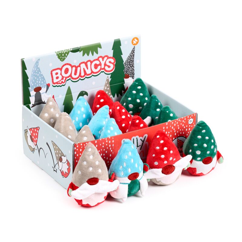 Jultomte högstudsande studsboll