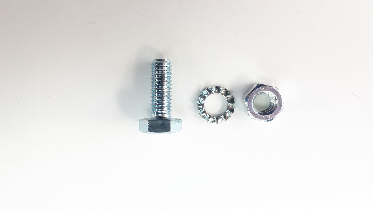 Bofix bolt m6x12 hexagon + spring washer