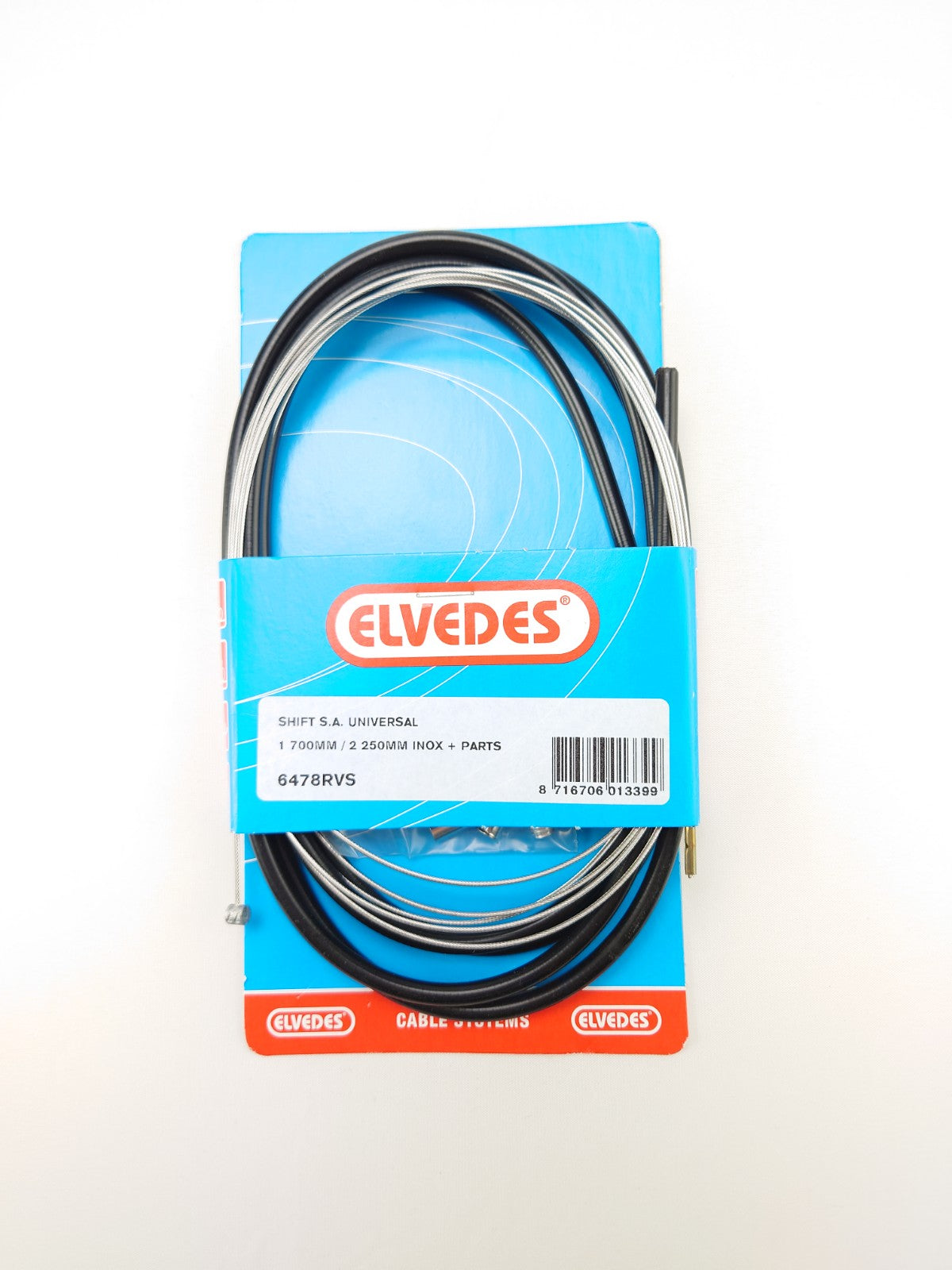 Elvedes cable cpl versn sa stainless steel