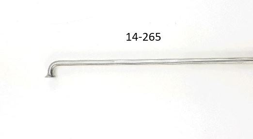 Sapim spokes 14-265 zinc without nipple