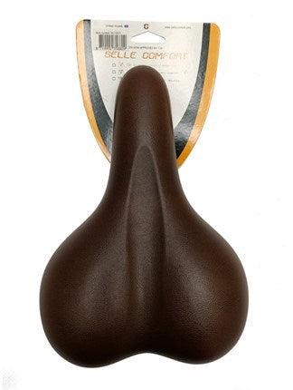 Selle diallait chompord spórtúil donn glóthach