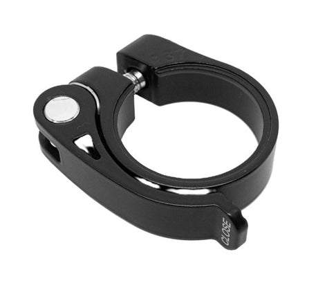 Braçadeira de espigão Ursus ø38,1 mm alumínio - preto