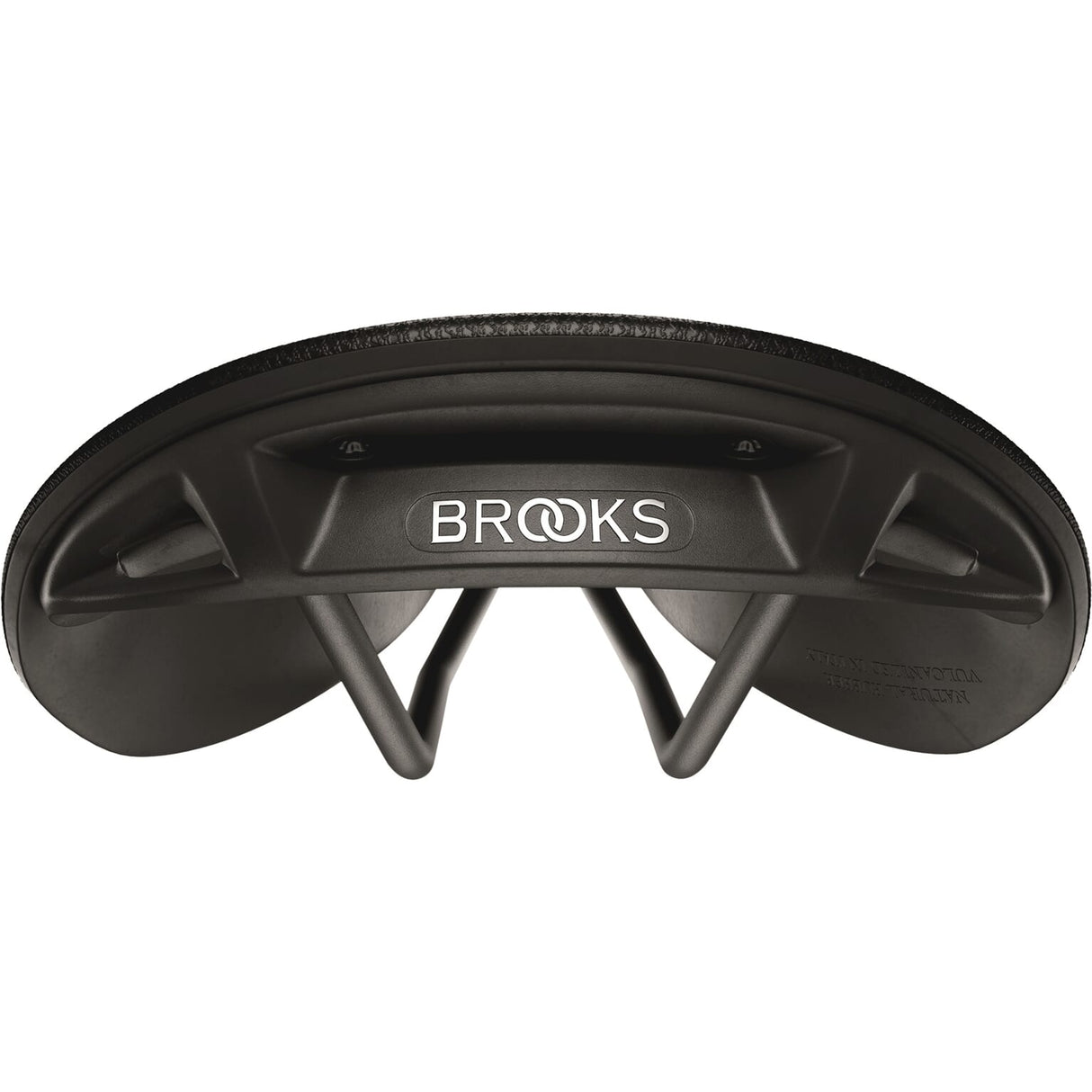 Brooks Saddle C17 izrezljani kambij vse vreme črno