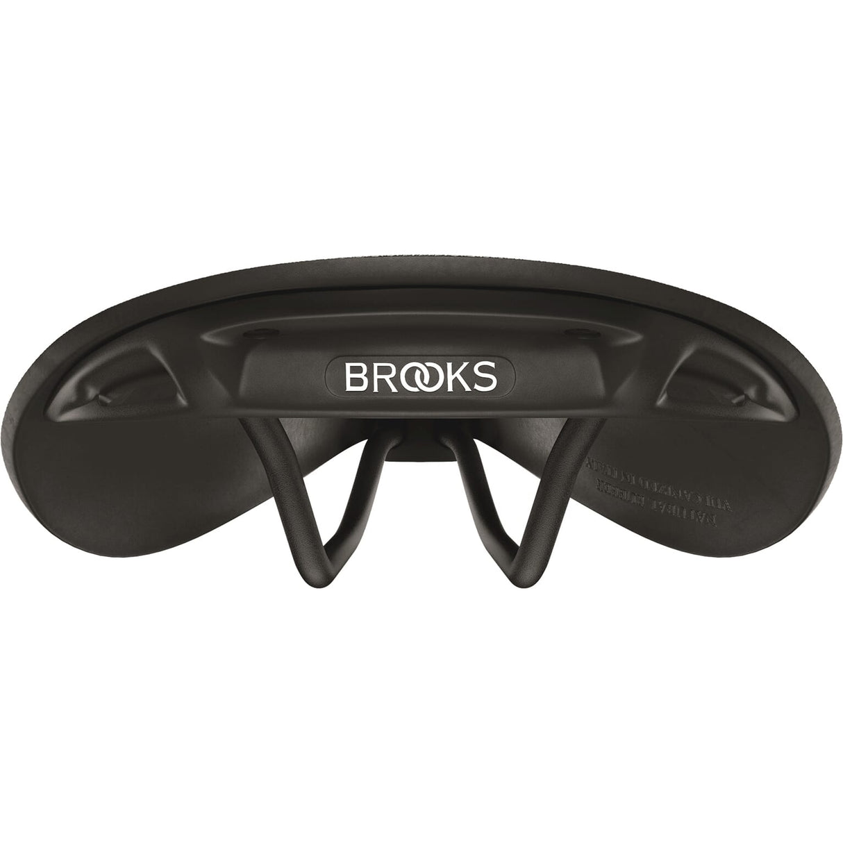 Brooks Saddle C19 Vyřezáno Cambium All Weather Black