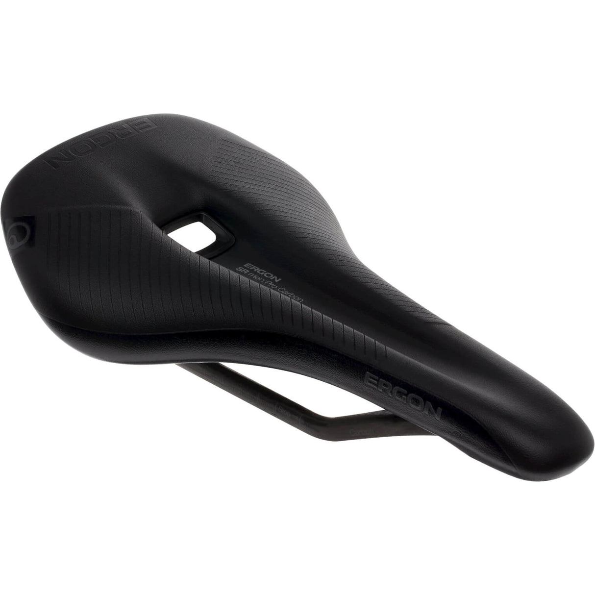 Ergon Zadel SR Carbon heren M L zwart