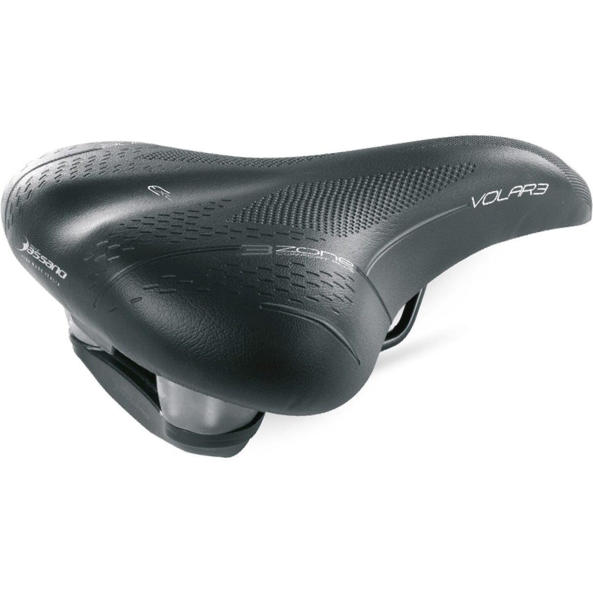 Selle Bassano Zadel Sb 3zone ELM uni zwart