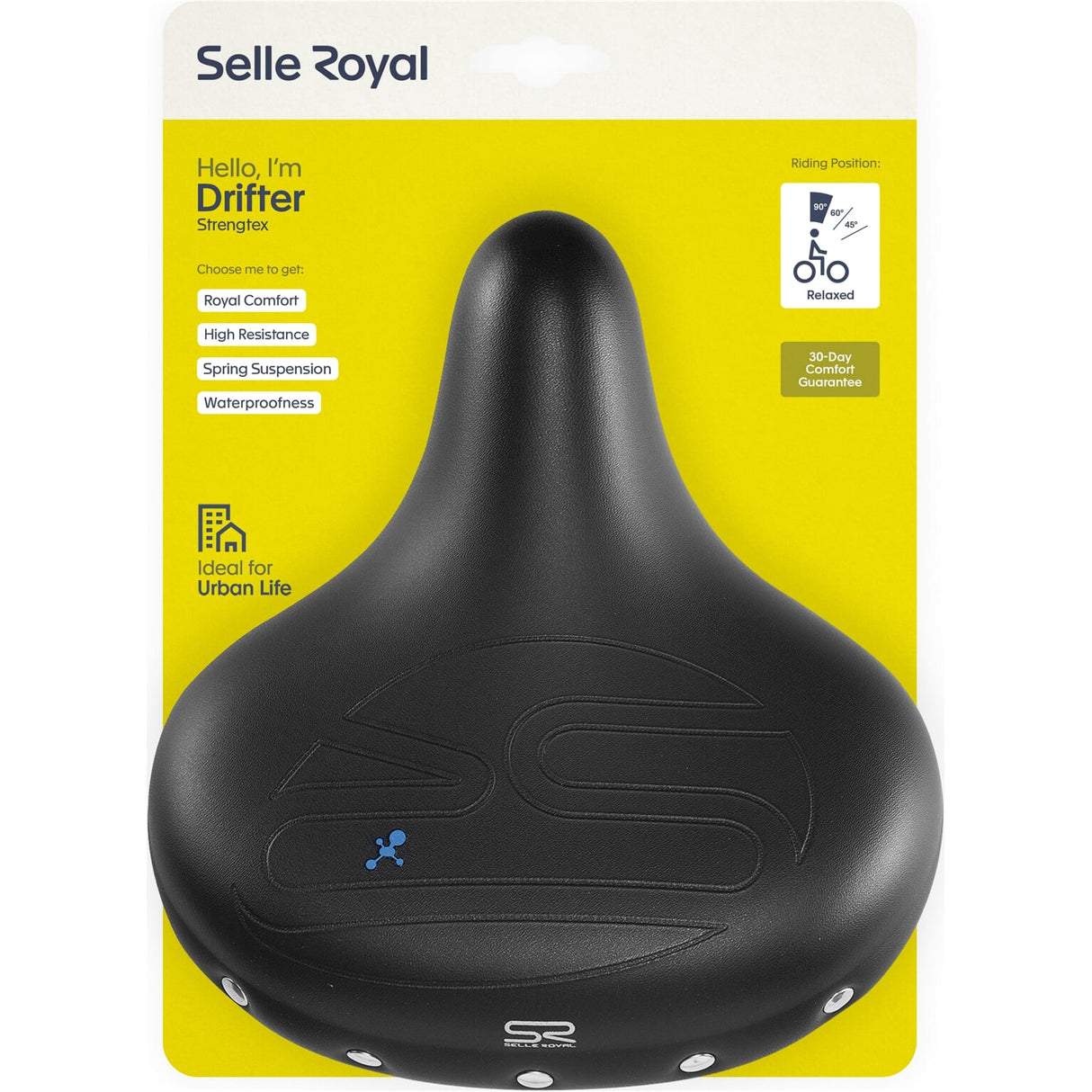 Selle Royal Zadel Premium Drifter Strengthex Zwart