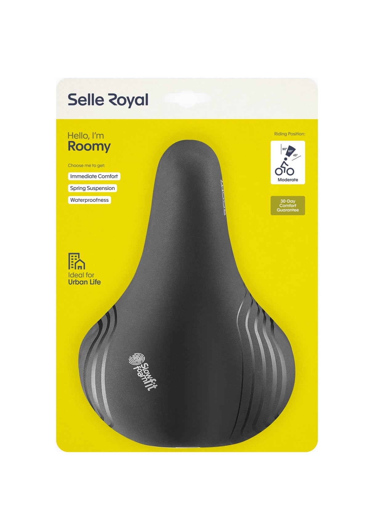 Selle Royal Zadel Selle Roomy Moderate Urban Life