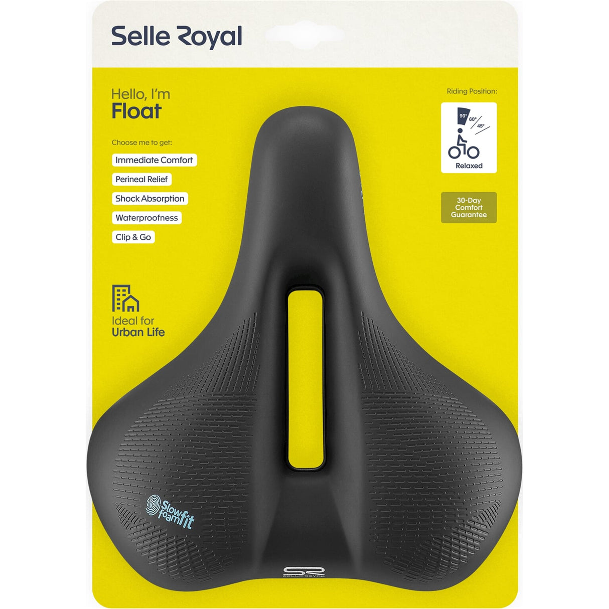 Selle Royal Saddle Selle Float avslappet urbant liv