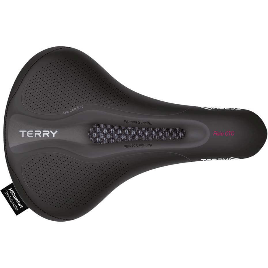 Terry selle fisio gtc max gel dames noir