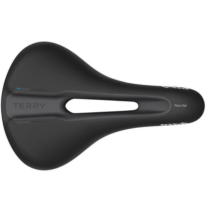 Terry saddle fisio max gel gentlemen black