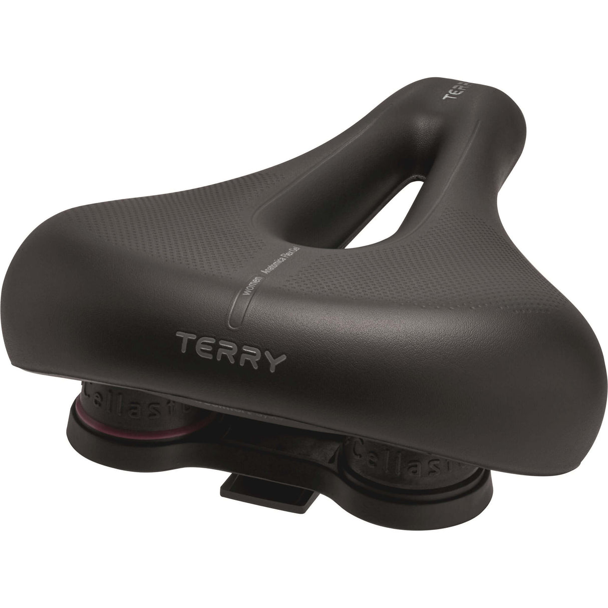 Terry Saddle Anatomica flex gel dámy černé