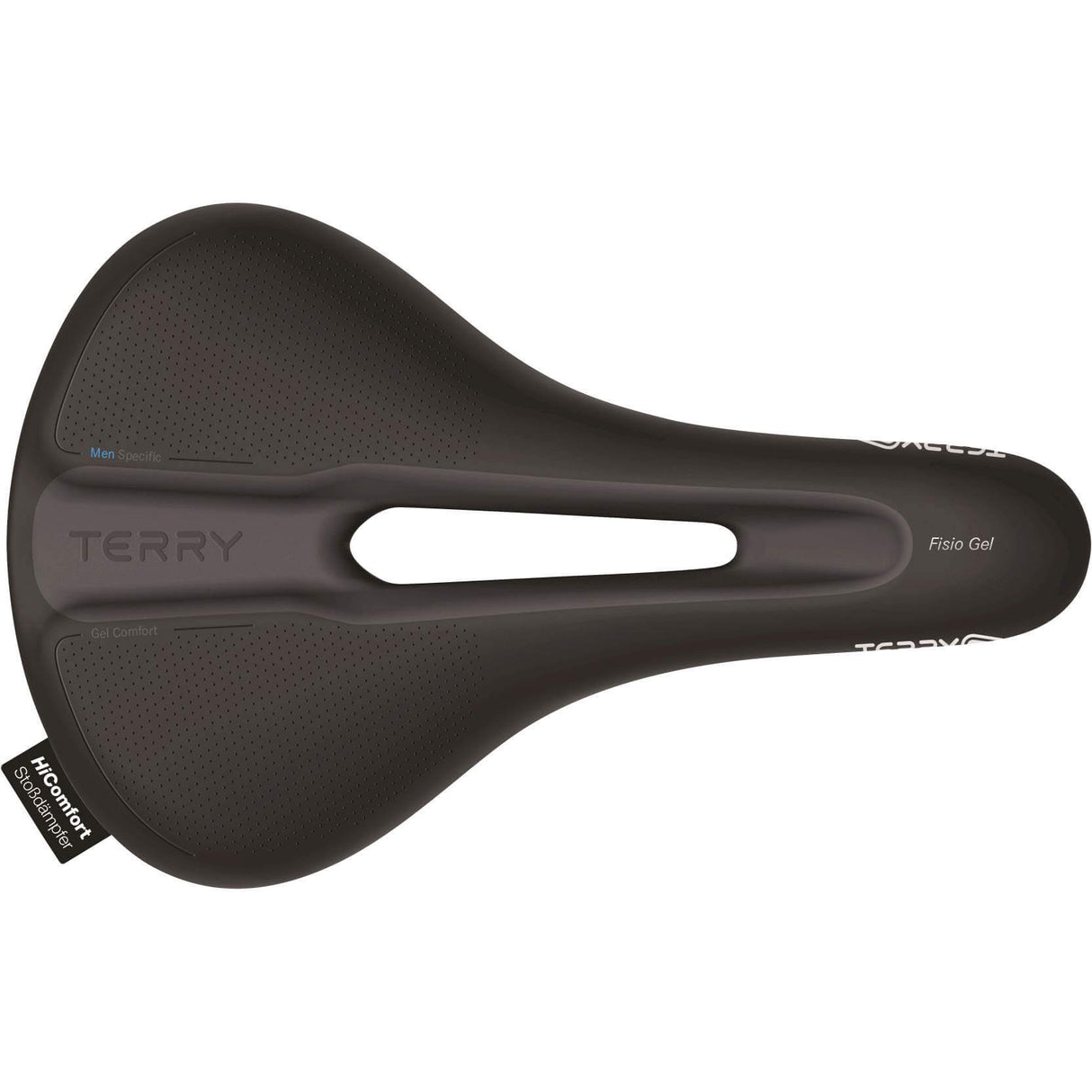 Terry Saddle Fisio Flex Gel Men noir