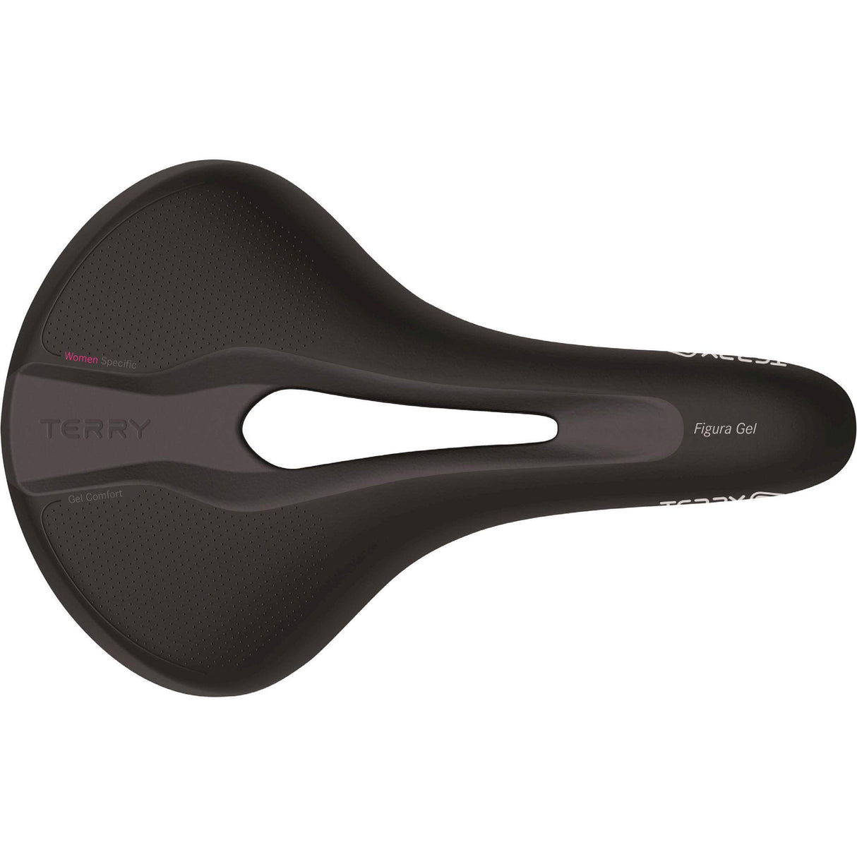 Terry Saddle Figura Gel Ladies Negro