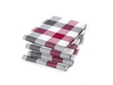 Ddddd tea towel carre anthracite 6 pcs