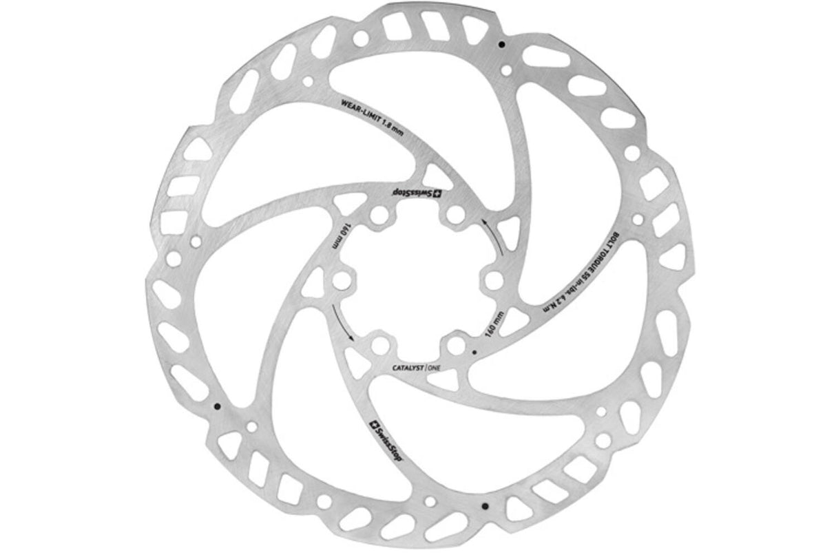 Swissstop - bromsskivakatalysator en 6 bult 160mm