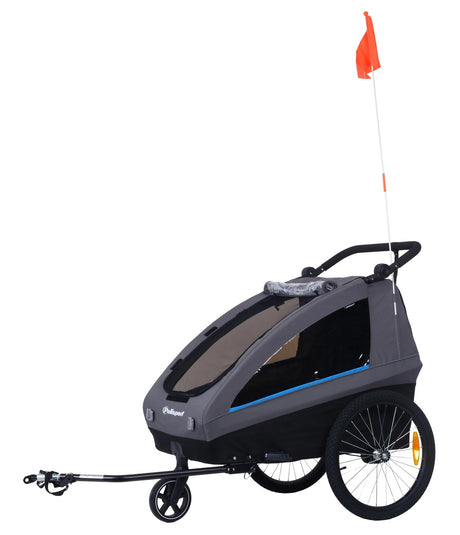 Polisport Kanner Trailer 20 Zoll mat 3. Rad