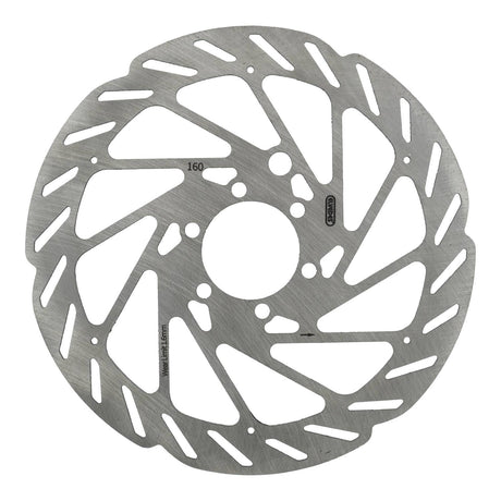 Elvedes cable systems bv stainless steel brake disc 6-bolt 160mm with sensor magnet