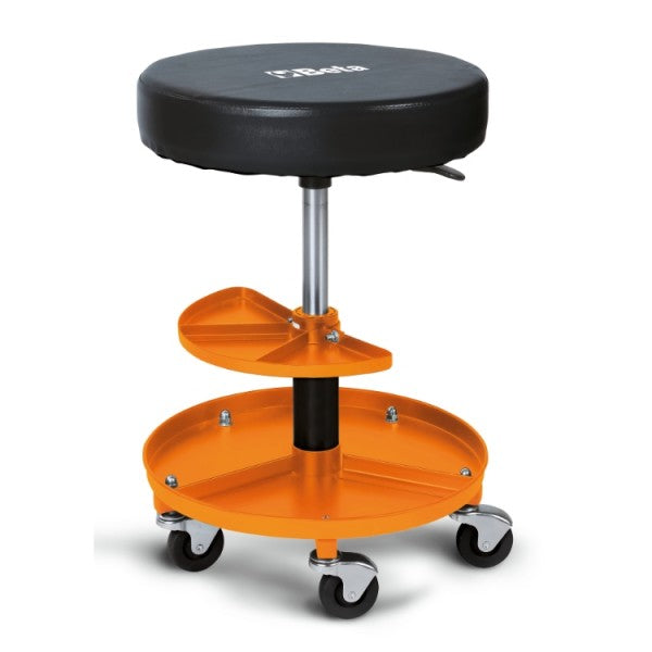 Beta 2250-0 Robust mobile seat stool with tool holder