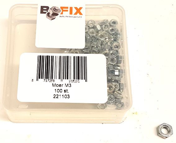 Bofix Moer m3 100 stuks 221103