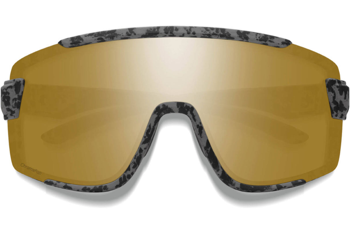 Smith Bril wildcat matte gray marble chromapop polarized bronze mirror