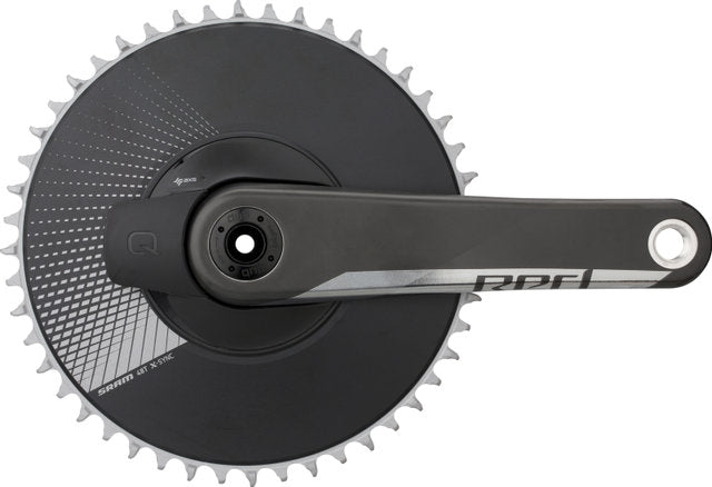 Quarq Red 1 AXS Aero Dub Power Meter Carbon Crankset