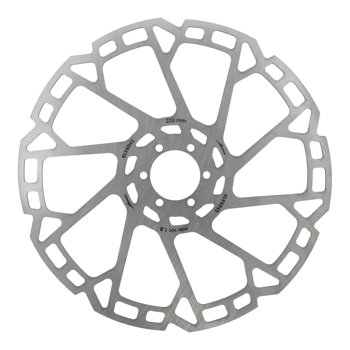 Elfudes Brems Disc 6-Lach Ø220MM T = 2.0mm