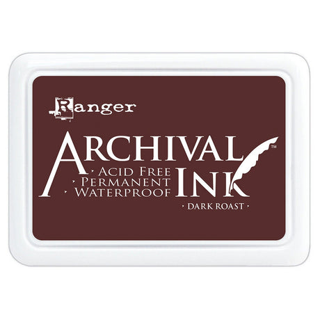 Ranger Ink Ranger • archiwalny poduszeczka atramentowa w kolorze ciemno palonym