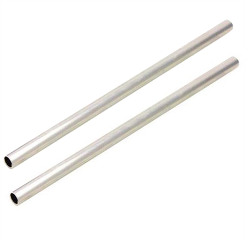 Benel Aluminiumröhre 2 PCs. Für Hintergrundrollen 100 cm x 5,5 cm x 2,5 mm