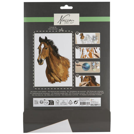 Nassau paint by number horse